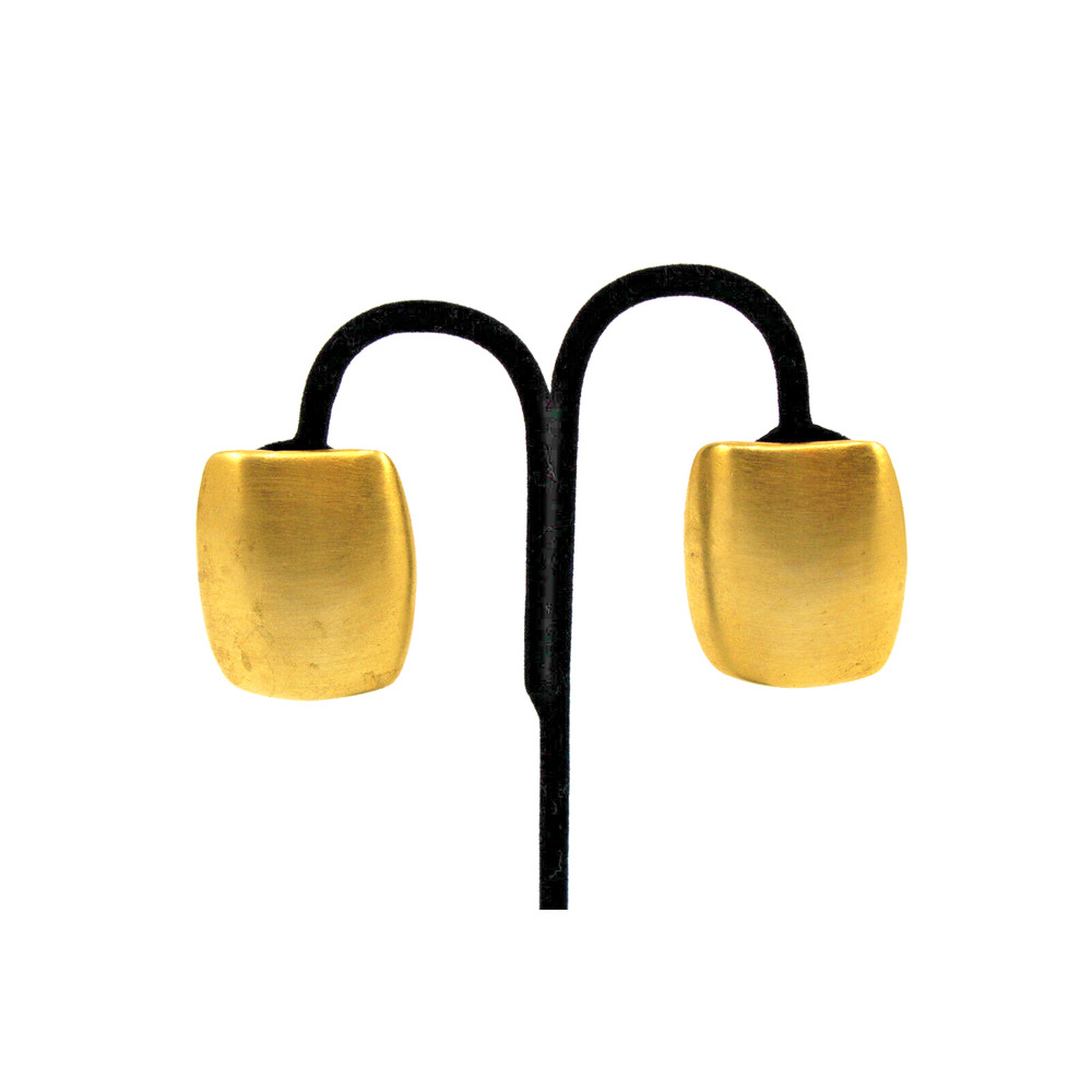 A2 Authentic Vintage CLARA STUDIO Gold-tone Clip-on Earrings